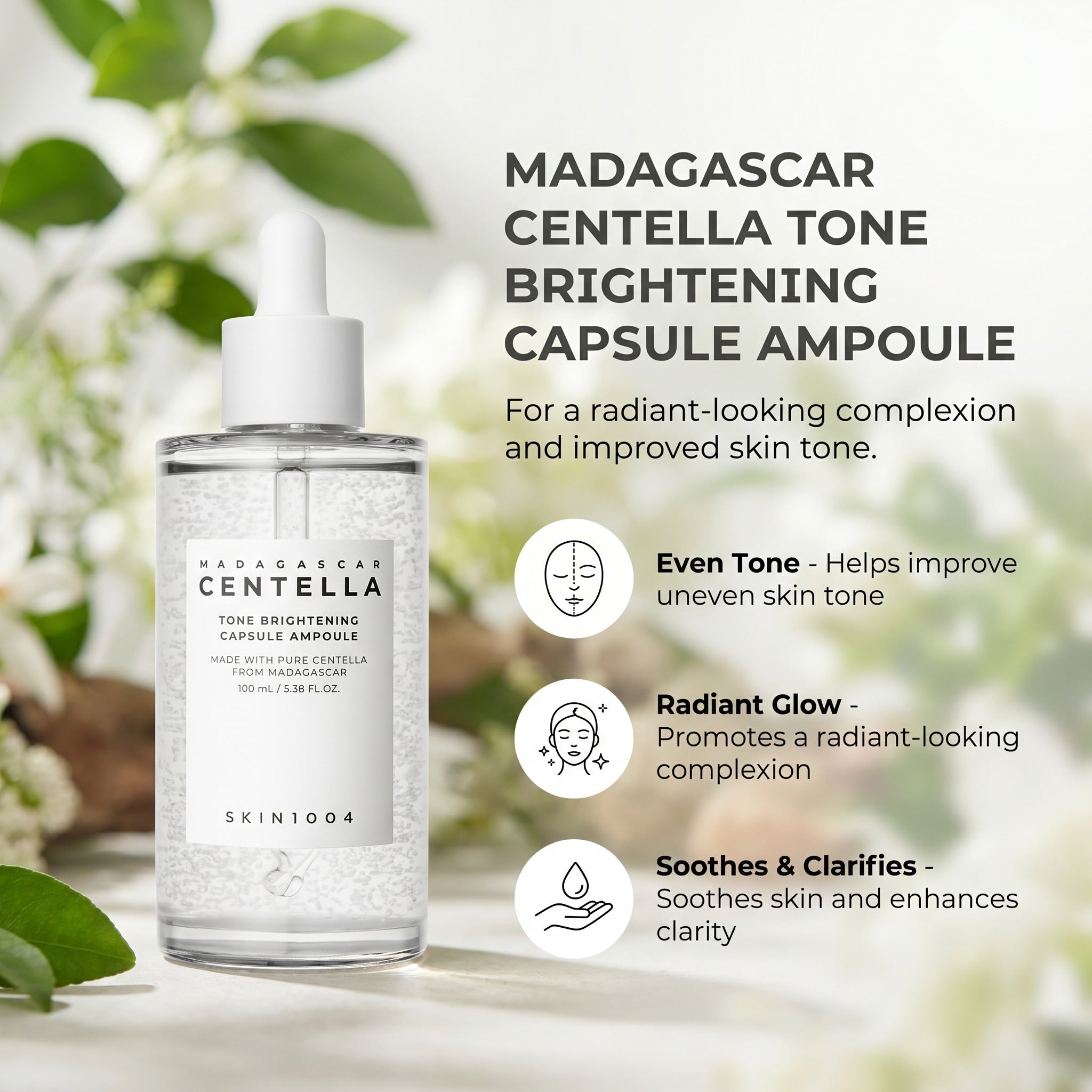 Madagascar Centella Tone Brightening Capsule Ampoule 100ml