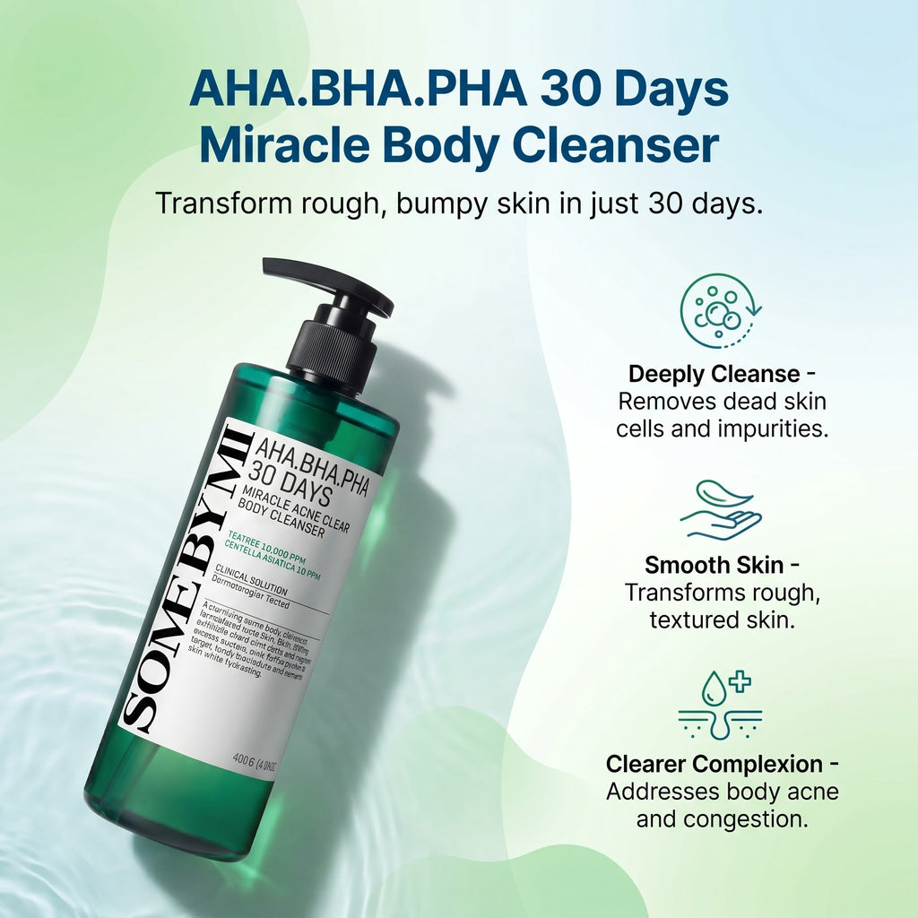 AHA.BHA.PHA 30 Days Miracle clear body cleanser 400g