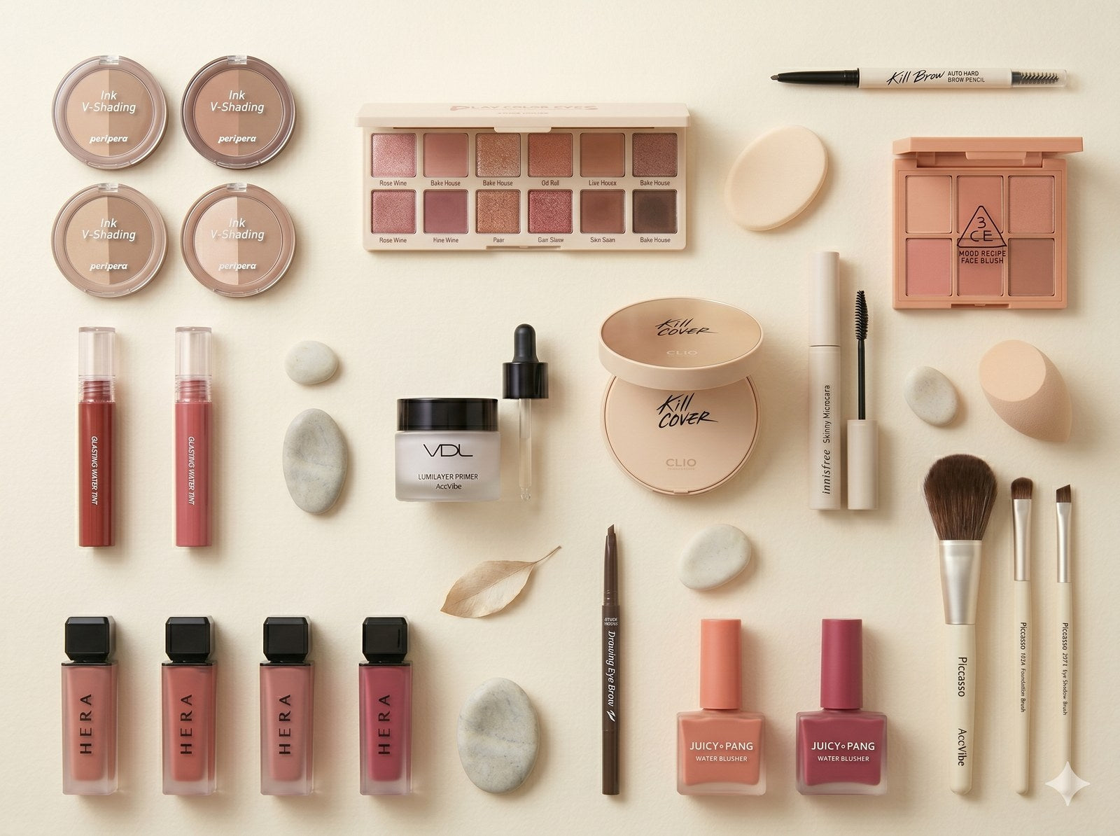 Pop, Pout, Glow.